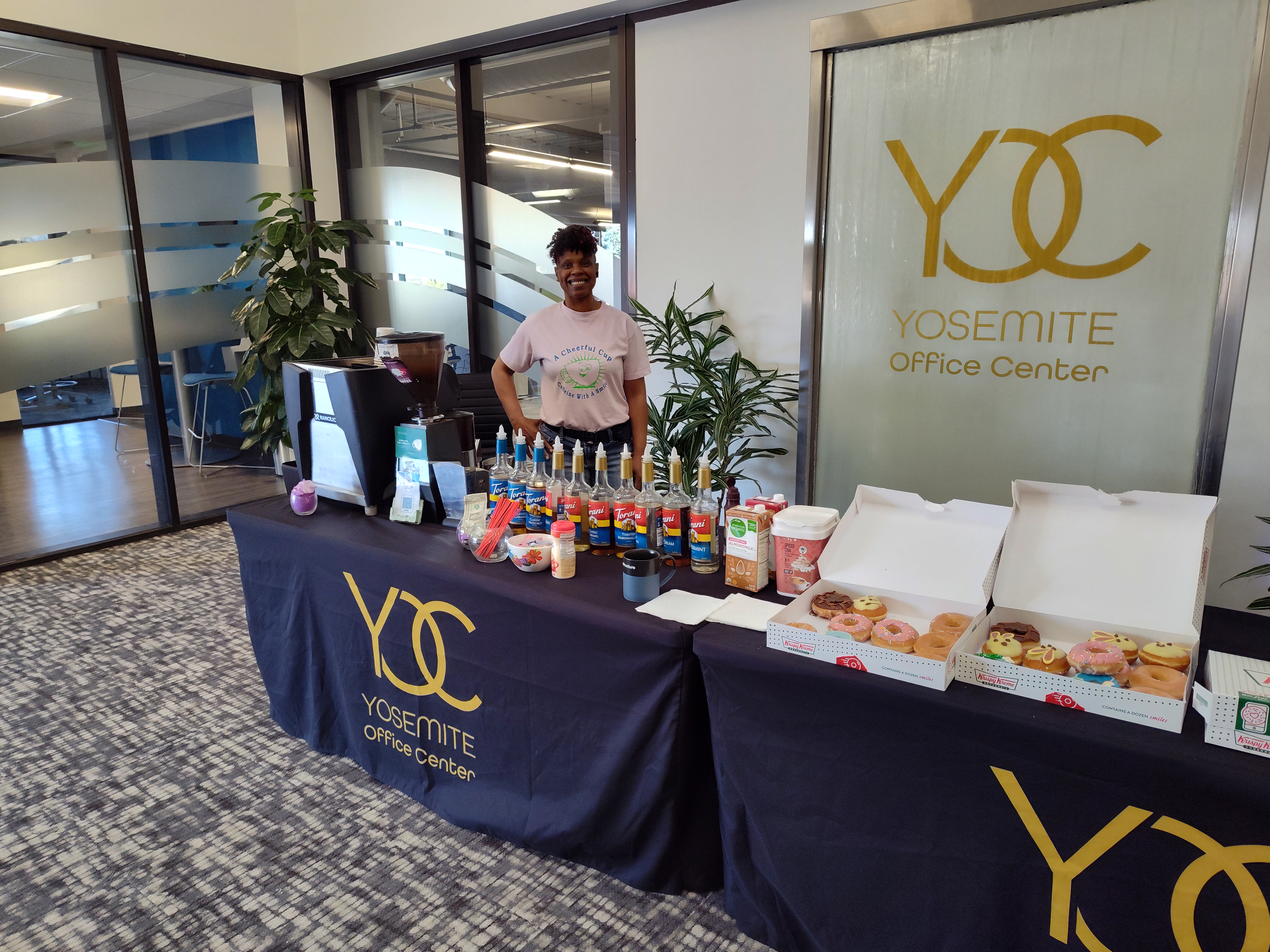 Ceo catering coffee locally